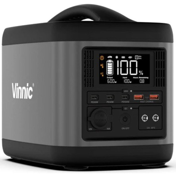 Фото - Зарядна станція універсальна Vinnic POLLUX Power Station PS600W-518 (PS600W-518wh-220REF) - Refurbished