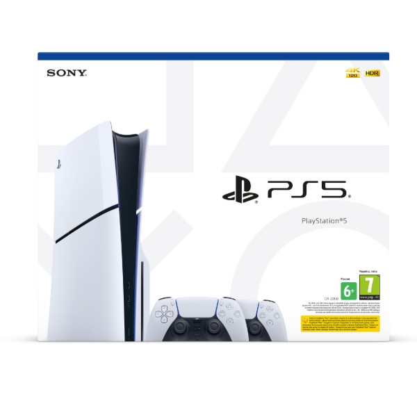 Фото - Ігрова приставка PlayStation 5 Slim + DualSense