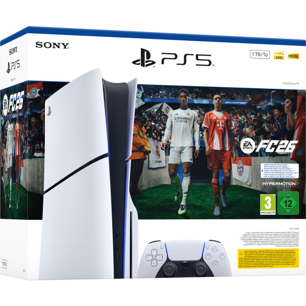 Фото - Ігрова приставка PlayStation 5 Slim + EA SPORTS FC 26 (код)
