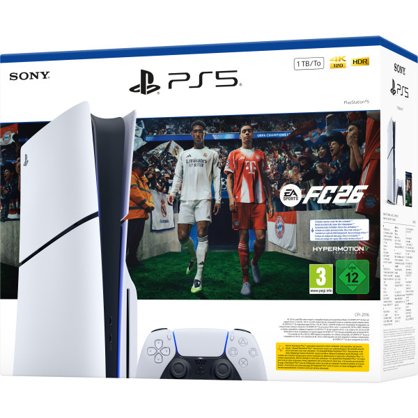 Фото - Ігрова приставка PlayStation 5 Slim + EA SPORTS FC 26 (код)