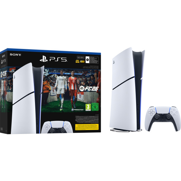Фото - Ігрова приставка PlayStation 5 Slim Digital Edition + EA SPORTS FC 26 (код)