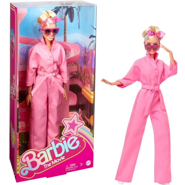 Фото - Коллекционная кукла Barbie Pink Power Jumpsuit по мотивам фильма "Барби" (HRF29)