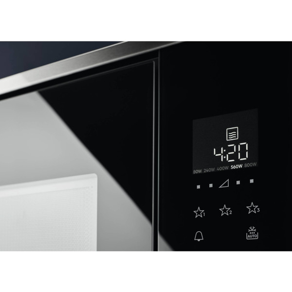 Фото - Комплект техніки Electrolux Духова шафа + Варильна поверхня + Мікрохвильова піч вбудована + Посудомийна машина вбудована Electrolux LOD6F77WZ + KGG64362K + LMS2203EMK + EMG48200L