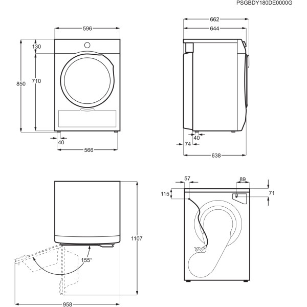 Фото - Уцінка - Сушильна машина Electrolux EW6D171YU