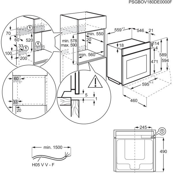 Фото - Духовой шкаф Electrolux KOEBP39Z