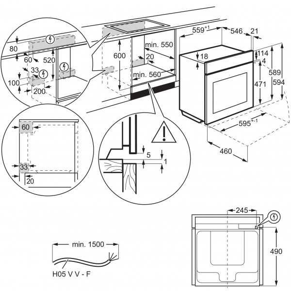 Фото - Духова шафа Electrolux EOABS39WZ