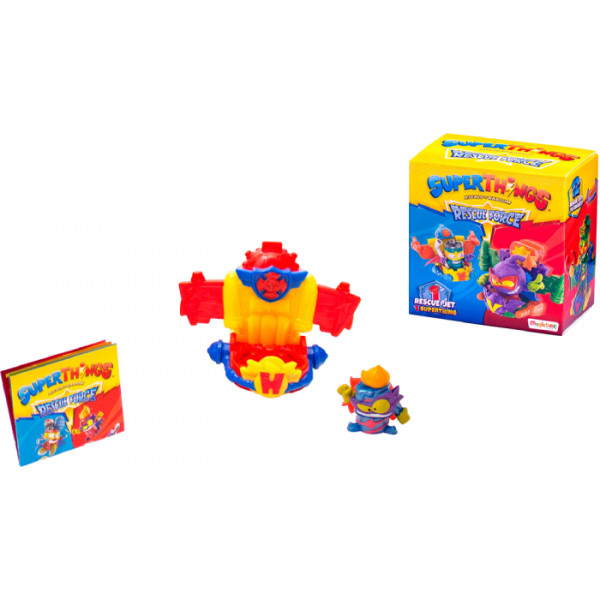 Фото - Набір ігрових фігурок SuperThings "Rescue Force" - УЛЬТРАДЖЕТ (транспорт, фигурка)