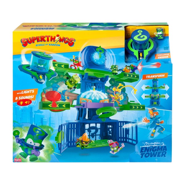 Фото - Коллекционные фигурки набор SuperThings БАШНЯ ЭНИГМА (PSTSP112IN150)