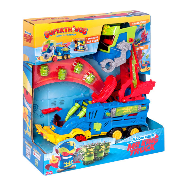 Фото - Колекційні фігурки набір SuperThings ТРАК МІСТЕР КІНГУ (PSTSP114IN10)