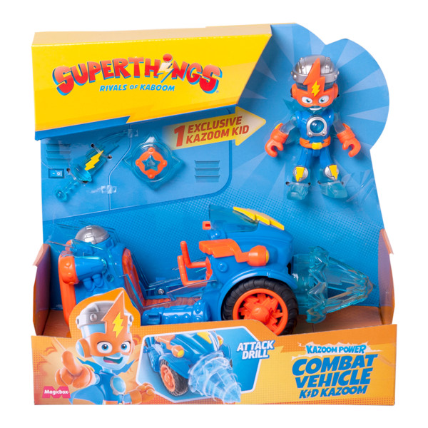 Фото - Колекційні фігурки набір SuperThings серії Combat Vehicles - КІД КАЗУМ (PSTSP116IN200)