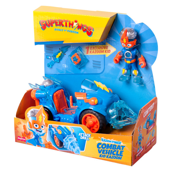 Фото - Колекційні фігурки набір SuperThings серії Combat Vehicles - КІД КАЗУМ (PSTSP116IN200)