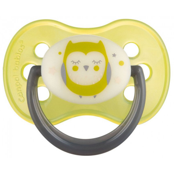 Фото - Кругла пустушка Canpol babies NIGHT DREAMS силіконова 18+ міс., 1 шт. (22/641)