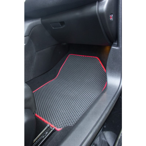 Фото - Килимки з екошкіри в салон авто передні EVAtech ECO для 308 Peugeot 2014-2021 2 покоління Combi EU PT12172AV2AV2BBB