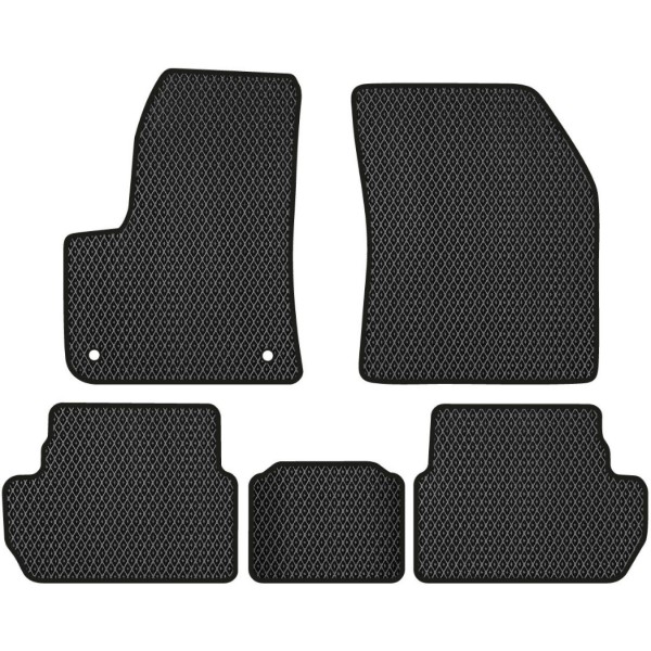 Фото - EVA коврики в салон авто EVAtech для 3008 (flat floor) Peugeot 2016 2 поколение SUV EU (PT12350CG5AV2RBB)