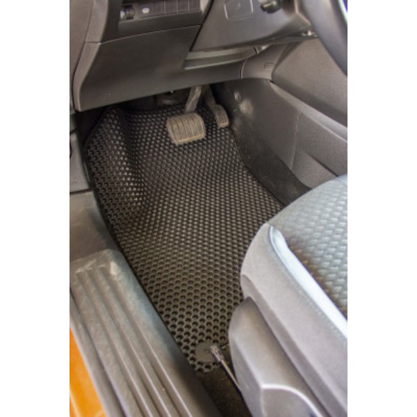 Фото - Коврики из экокожи в салон авто передние EVAtech ECO для 2008 Peugeot 2019 2 поколение SUV EU PT12767AV2AV2BBB