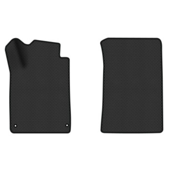 Фото - Коврики из экокожи в салон авто передние EVAtech ECO для 407 AT Peugeot 2004-2010 1 поколение Combi EU PT11241AD2CP2BBB
