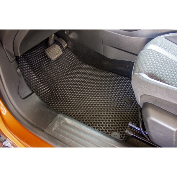 Фото - Коврики из экокожи в салон авто передние EVAtech ECO для 2008 Peugeot 2019 2 поколение SUV EU PT12767AV2AV2BBB