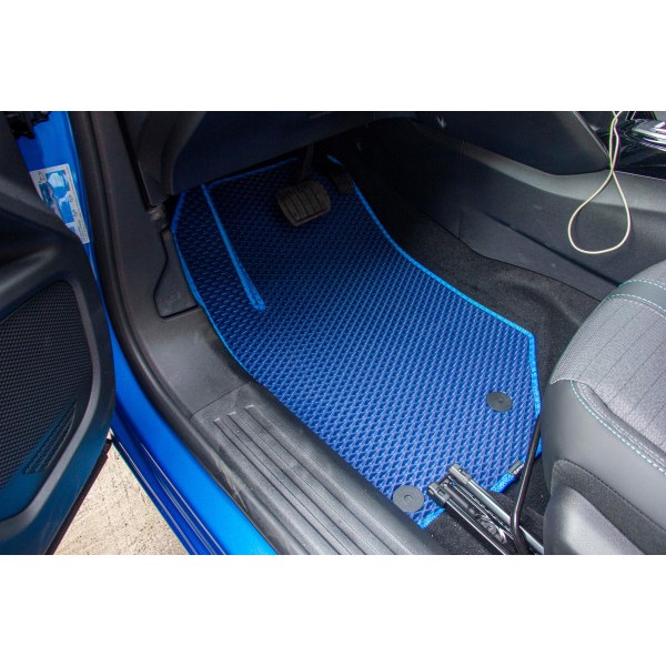 Фото - Коврики из экокожи в салон авто передние EVAtech ECO для 2008 Peugeot 2019 2 поколение SUV EU PT12767AV2AV2BBB