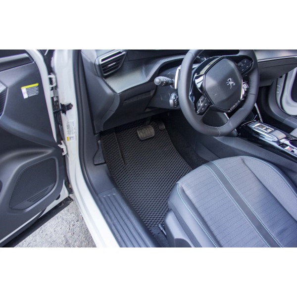 Фото - Коврики из экокожи в салон авто передние EVAtech ECO для 2008 Peugeot 2019 2 поколение SUV EU PT12767AV2AV2BBB