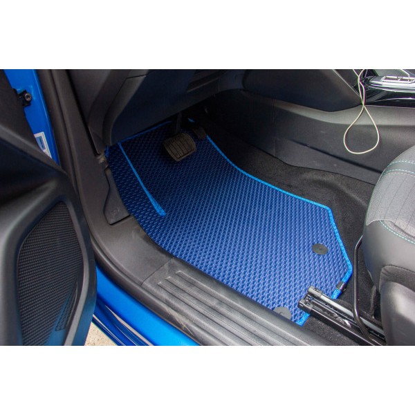 Фото - Коврики из экокожи в салон авто передние EVAtech ECO для 2008 Peugeot 2019 2 поколение SUV EU PT12767AV2AV2BBB