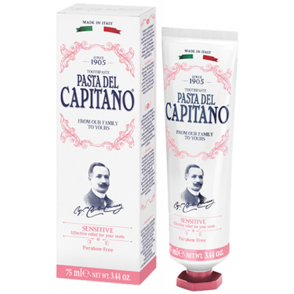 Фото - Зубна паста Pasta Del Capitano Sensitive 75 мл (PTPSe75)