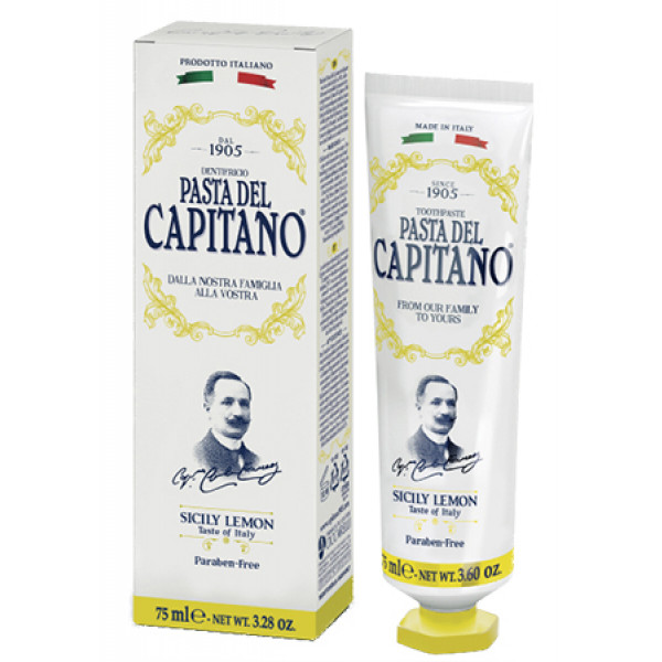 Фото - Зубна паста Pasta Del Capitano Sicily Lemon  75 мл (PTPSL75)