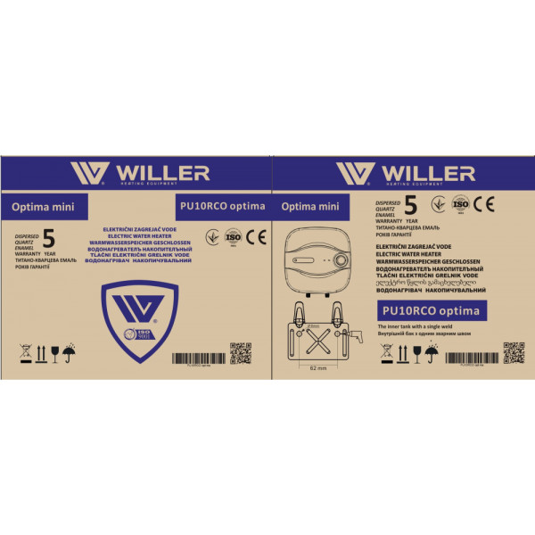 Фото - Водонагрівач Willer PA10R Optima Mini
