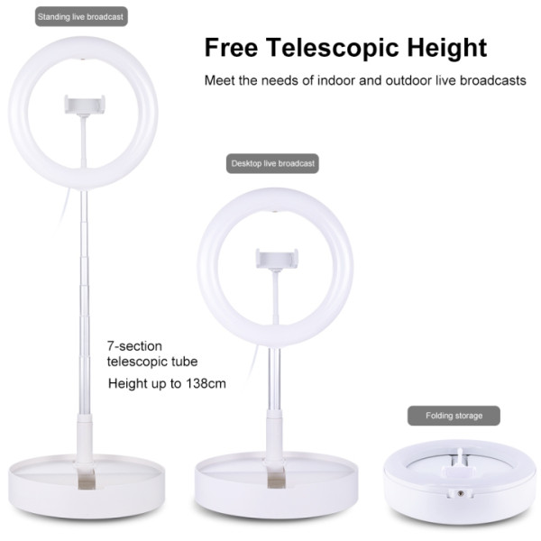 Фото - Кільцева лампа Puluz 26 см (PU480W)