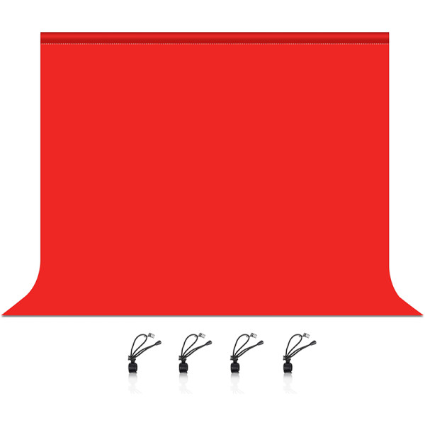 Фото - Фон для студії Puluz PU5214R 3x2 м Red