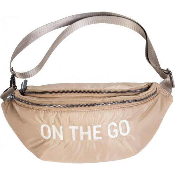 Фото - Поясна сумка Childhome Puffered Beige (CWBANAPBE)