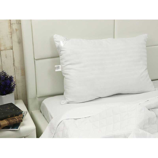 Фото - Подушка стандартная Руно 50х70 из искусственного лебединого пуха (310LUX)