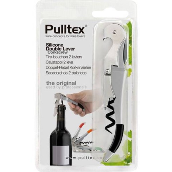Фото - Штопор Pullrex DOUBLE LEVER BASIC SILICONE BLACK (117-921-01)