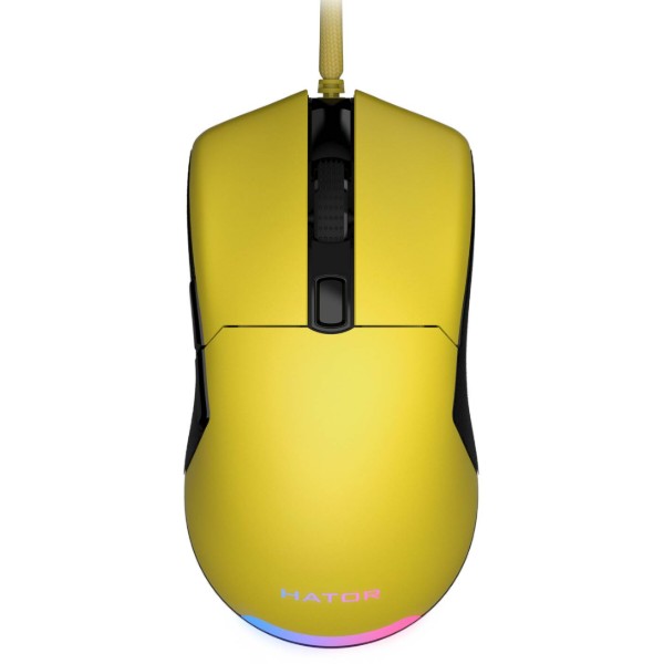 Фото - Мышь проводная игровая Hator Pulsar 2 Yellow (HTM-512)