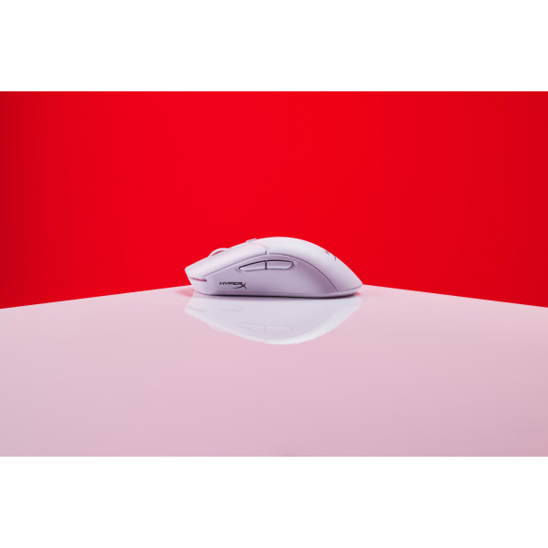 Фото - Миша бездротова ігрова HyperX Pulsefire Haste 2 Wireless White (6N0A9AA)