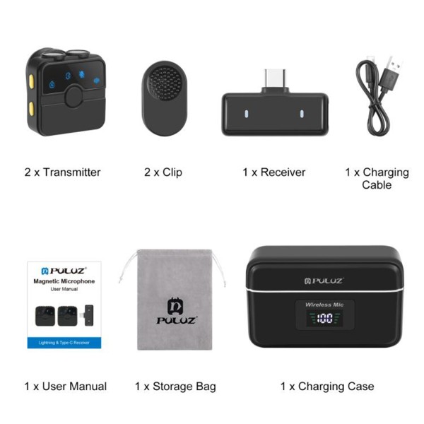 Фото - Микрофон для смартфона Puluz SmartLink WS300 (PU3155B)