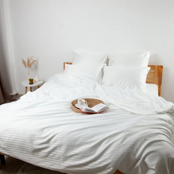 Фото - Комплект постільної білизни ТЕП СТРАЙП САТИН Pure (2-04120_28497)