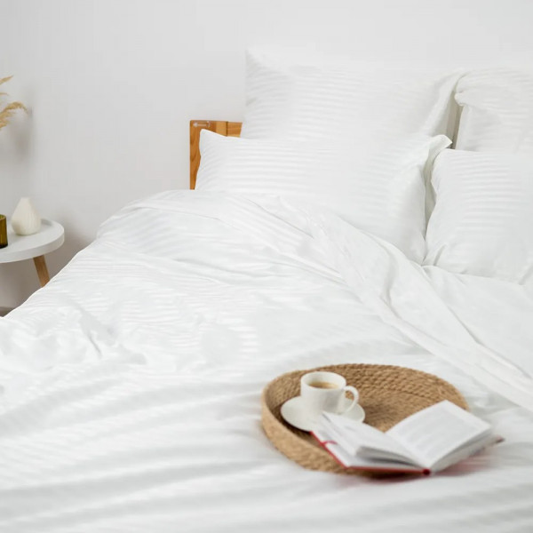 Фото - Комплект постільної білизни ТЕП СТРАЙП САТИН Pure (2-04120_28497)