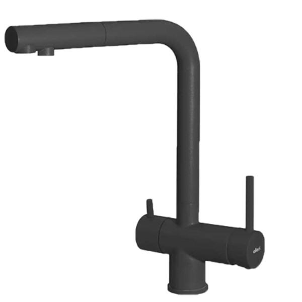 Фото - Смеситель кухонный Elleci Tourmaline Plus Pure nero 40