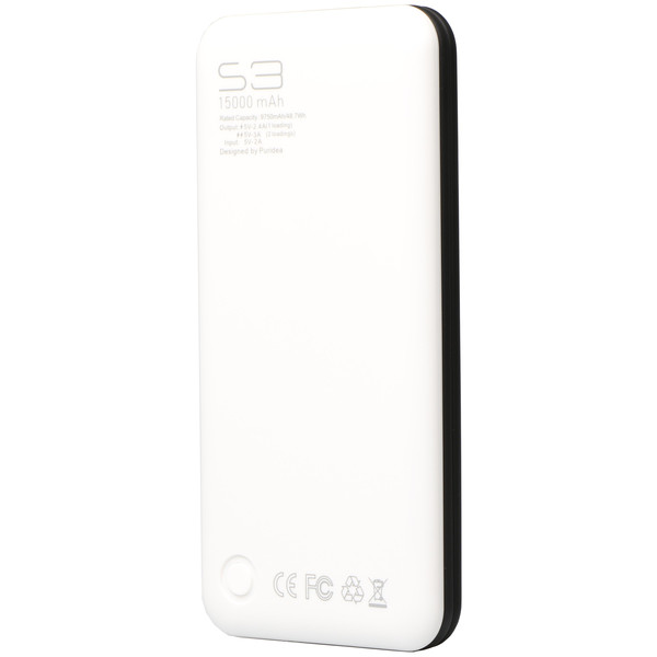 Фото - Батарея мобильная Puridea S3 15000mAh Rubber Black-White