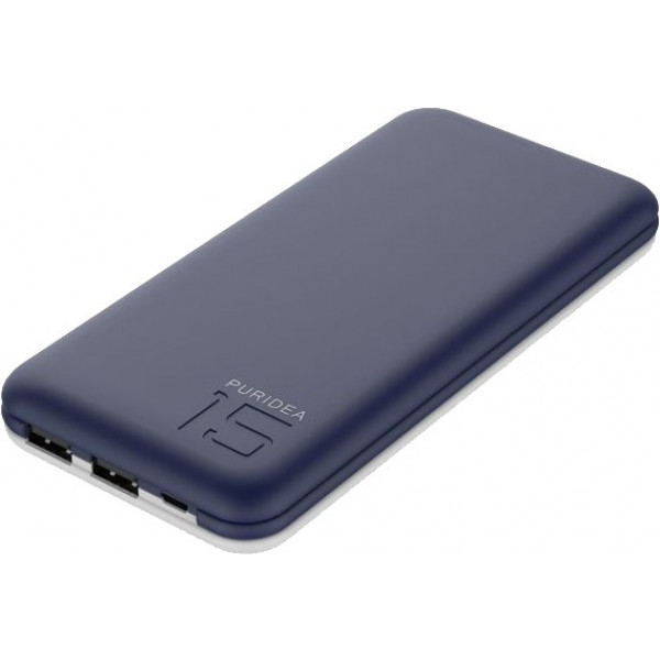 Фото - Батарея мобильная Puridea S3 15000mAh Rubber Blue-White