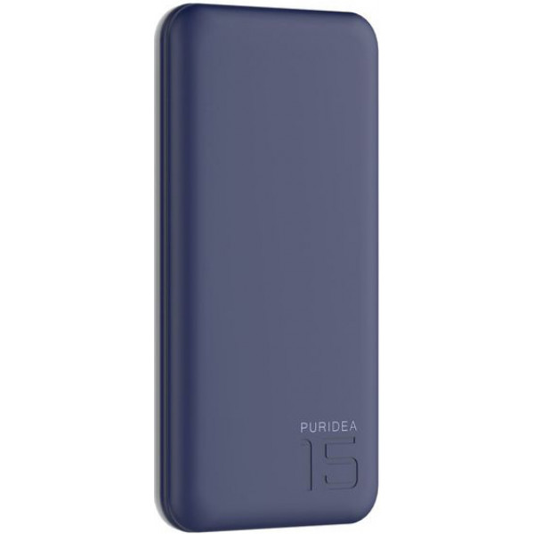 Фото - Батарея мобильная Puridea S3 15000mAh Rubber Blue-White