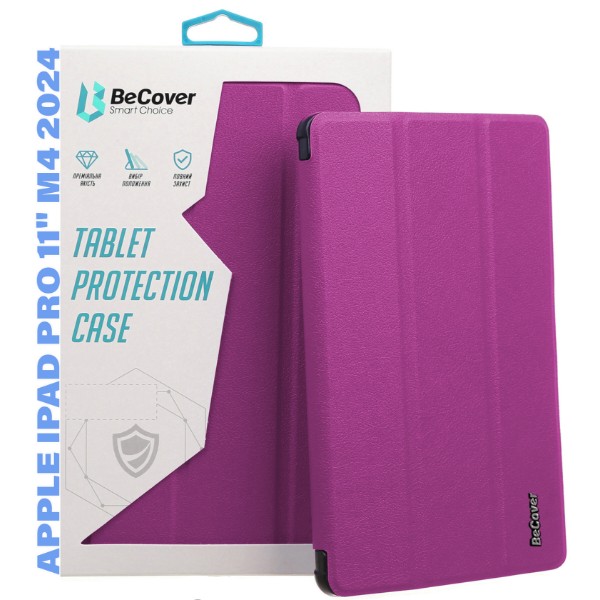 Фото - Чехол для планшета BeCover Smart Case for Apple iPad Pro 11'' M4 2024 Purple (711627)