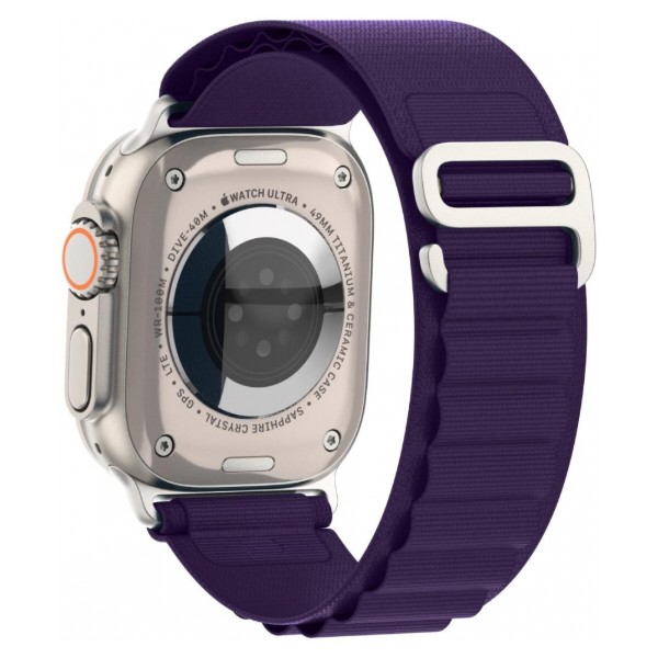 Фото - Ремінець для смарт-годинника Armorstandart Alpina Band for Apple Watch All Series 42/44/45/49 mm Purple (ARM74199)