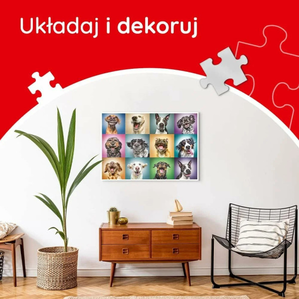 Фото - Пазлы (8+) Trefl Дикий тигр 1000 эл. (07982)