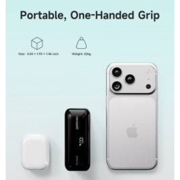 Фото - Батарея мобільна MiiiW Neoseek Digital Display Fast-Charging Power Bank M310 Pro 45W 10000mAh Titanium Gray (iPB1045)