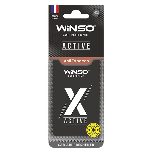 Фото - Ароматизатор для авто Winso X Active Anti Tobacco (533410)