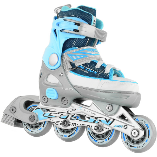 Фото - Ролики Action KIRE Blue 33-36 (PW-126B-13-2BLUE/33-36)