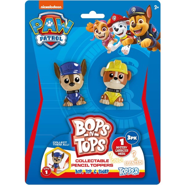 Фото - Колекційна фігурка Sambro "Bop n Tops" – ЩЕНЯЧИЙ ПАТРУЛЬ (3 фігурки, в асорт.) (PWP20-3980-KV-FO) Фото - Колекційна фігурка Sambro "Bop n Tops" – ЩЕНЯЧИЙ ПАТРУЛЬ (3 фігурки, в асорт.) (PWP20-3980-KV-FO)