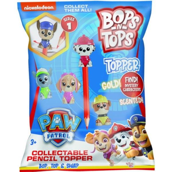 Фото - Коллекционная фигурка Sambro "Bop n Tops" –  ЩЕНЯЧИЙ ПАТРУЛЬ (1 фиг., 18 видов в ассор.) (PWP20-6468-CDU-KV-FO)