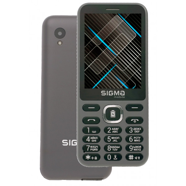 Фото - Мобильный телефон Sigma mobile X-Style 31 Power Dual Sim Grey